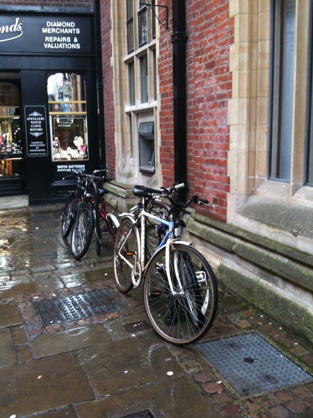 The photo for More cycle parking needed near St. Margaret's Street / high street in Canterbury.
